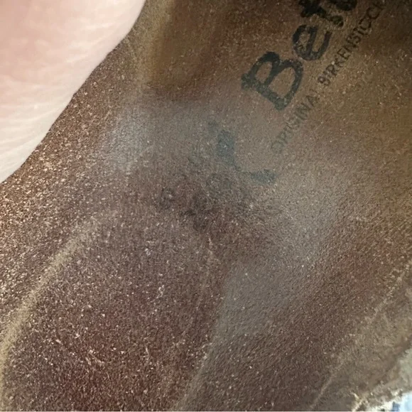 Birkenstock Betula Tan Leather Women's Sandals - Picture 8 of 8